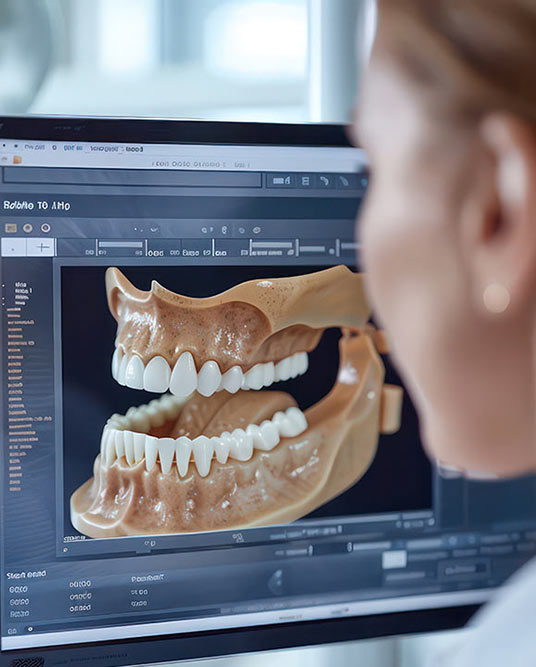 CAD CAM gefertigter Zahnersatz